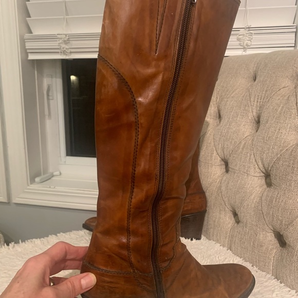 Arnold Churgen Italian Handmade Leather Boots - Picture 3 of 11